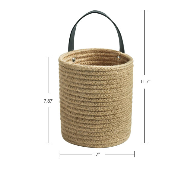 Dovecove Fabric Basket & Reviews Wayfair